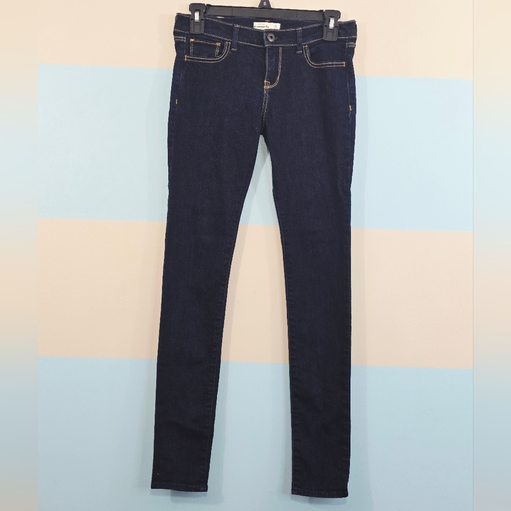 Abercrombie & Fitch Girls Dark Blue Skinny Jeans - Picture 2 of 8